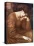 Reverie, 1868-Dante Gabriel Rossetti-Stretched Canvas