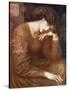 Reverie, 1868-Dante Gabriel Rossetti-Stretched Canvas