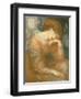 Reverie, 1868-Dante Gabriel Rossetti-Framed Giclee Print