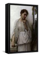 Reverie, 1894-William Adolphe Bouguereau-Framed Stretched Canvas
