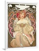 Reverie, 1897-Alphonse Mucha-Framed Giclee Print