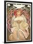 Reverie, 1897-Alphonse Mucha-Framed Giclee Print