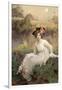 Reverie, 1899-Marcus Stone-Framed Giclee Print