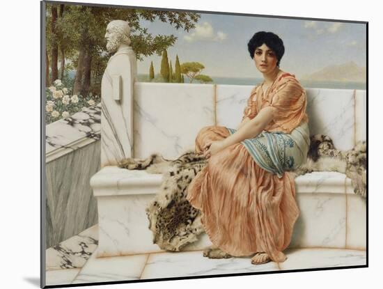 Reverie, 1904-John William Godward-Mounted Giclee Print