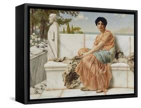 Reverie, 1904-John William Godward-Framed Stretched Canvas