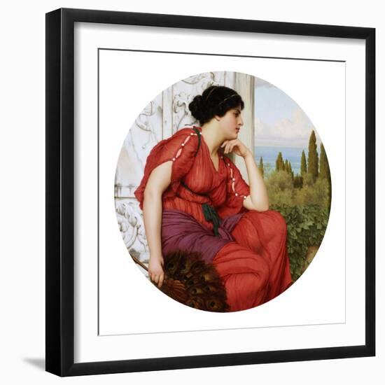 Reverie, 1910-John William Godward-Framed Giclee Print