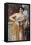 Reverie, 1912-John William Godward-Framed Stretched Canvas