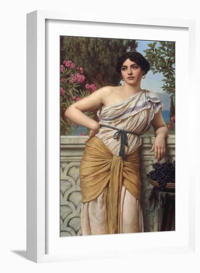 Reverie, 1912-John William Godward-Framed Giclee Print