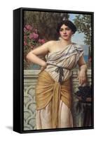 Reverie, 1912-John William Godward-Framed Stretched Canvas