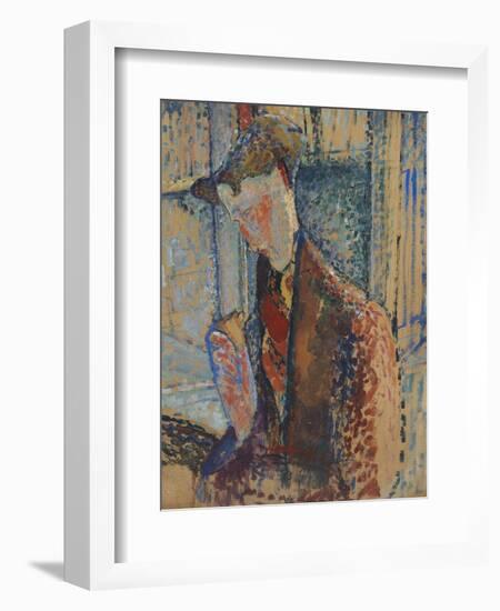 Reverie , 1914-Amedeo Modigliani-Framed Giclee Print