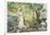 Reverie by the River-Alfred Augustus Glendenning-Framed Giclee Print