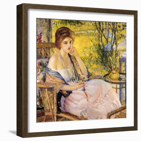 Reverie, C.1916-17-Richard Edward Miller-Framed Giclee Print