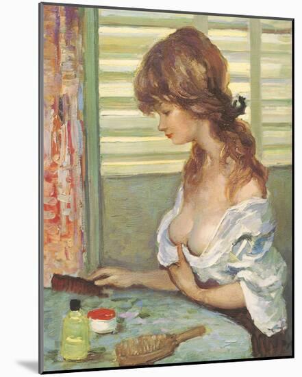 Reverie-Marcel Dyf-Mounted Premium Giclee Print