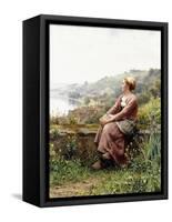Reverie-Daniel Ridgway Knight-Framed Stretched Canvas
