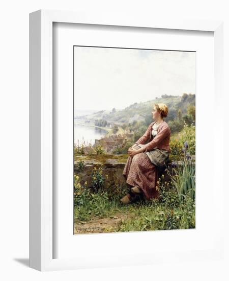 Reverie-Daniel Ridgway Knight-Framed Giclee Print