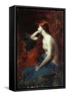 Rêverie-Jean-Jacques Henner-Framed Stretched Canvas