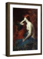 Rêverie-Jean-Jacques Henner-Framed Giclee Print