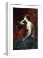 Rêverie-Jean-Jacques Henner-Framed Giclee Print