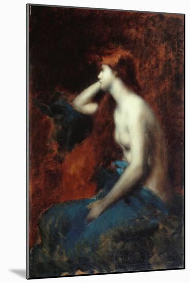 Rêverie-Jean-Jacques Henner-Mounted Giclee Print