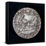 Reverse of a Medal Commemorating the Bright Comet of 1577-null-Framed Stretched Canvas