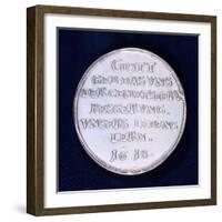 Reverse of a Medal Commemorating the Brilliant Comet of November 1618-null-Framed Photographic Print