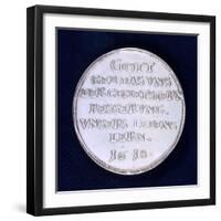 Reverse of a Medal Commemorating the Brilliant Comet of November 1618-null-Framed Photographic Print