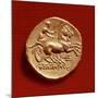 Reverse of a Stater of Philip II of Macedonia Depicting a Charioteer, 356-336 BC-null-Mounted Giclee Print