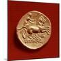 Reverse of a Stater of Philip II of Macedonia Depicting a Charioteer, 356-336 BC-null-Mounted Giclee Print