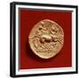 Reverse of a Stater of Philip II of Macedonia Depicting a Charioteer, 356-336 BC-null-Framed Giclee Print