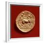 Reverse of a Stater of Philip II of Macedonia Depicting a Charioteer, 356-336 BC-null-Framed Giclee Print