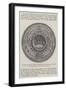 Reverse of the Gold Medal Presented to the Prince of Wales in Connection with the Blackwall Tunnel-null-Framed Giclee Print