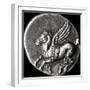 Reverse Side of a Coin Depicting Pegasus, from Corinth, 700-300 BC-null-Framed Giclee Print