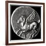 Reverse Side of a Coin Depicting Pegasus, from Corinth, 700-300 BC-null-Framed Giclee Print