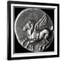 Reverse Side of a Coin Depicting Pegasus, from Corinth, 700-300 BC-null-Framed Giclee Print