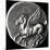 Reverse Side of a Coin Depicting Pegasus, from Corinth, 700-300 BC-null-Mounted Giclee Print