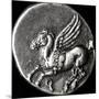 Reverse Side of a Coin Depicting Pegasus, from Corinth, 700-300 BC-null-Mounted Giclee Print