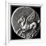 Reverse Side of a Coin Depicting Pegasus, from Corinth, 700-300 BC-null-Framed Giclee Print