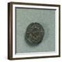 Reverse with Sestertius of Emperor Augustus-null-Framed Giclee Print