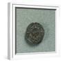 Reverse with Sestertius of Emperor Augustus-null-Framed Giclee Print