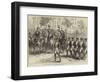 Review at Madrid before the Prince of Wales and the King of Spain, the Guardia Civile Marching Past-Arthur Hopkins-Framed Giclee Print