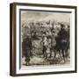 Review at Windsor of Troops from the Ashantee War-null-Framed Giclee Print