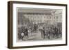 Review in the Courtyard of the Tuileries in Honour of the Prince of Orange-null-Framed Giclee Print