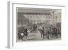 Review in the Courtyard of the Tuileries in Honour of the Prince of Orange-null-Framed Giclee Print