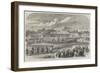 Review of British and Japanese Troops at Yokohama-null-Framed Giclee Print