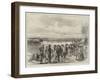 Review of Canadian Militia at Camp Niagara-null-Framed Giclee Print