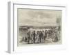 Review of Canadian Militia at Camp Niagara-null-Framed Giclee Print