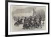 Review of Royal Horse Artillery and Field Batteries at Woolwich-Frederick John Skill-Framed Giclee Print