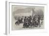 Review of Royal Horse Artillery and Field Batteries at Woolwich-Frederick John Skill-Framed Giclee Print