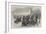 Review of Royal Horse Artillery and Field Batteries at Woolwich-Frederick John Skill-Framed Giclee Print