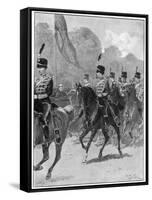 Review of the 1st Yeomanry Brigade by the Queen in Windsor Park, 1894-William Barnes Wollen-Framed Stretched Canvas